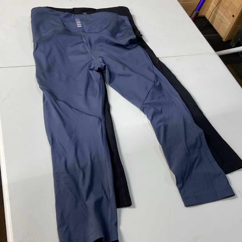 2 pr capris. Only worn once. Tie on top by waist. Very cute!! - Picture 4 of 5